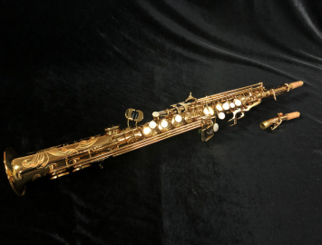 Photo New P. Mauriat Master 97 Soprano Sax - Dual Alloy, Straight and Curved Necks